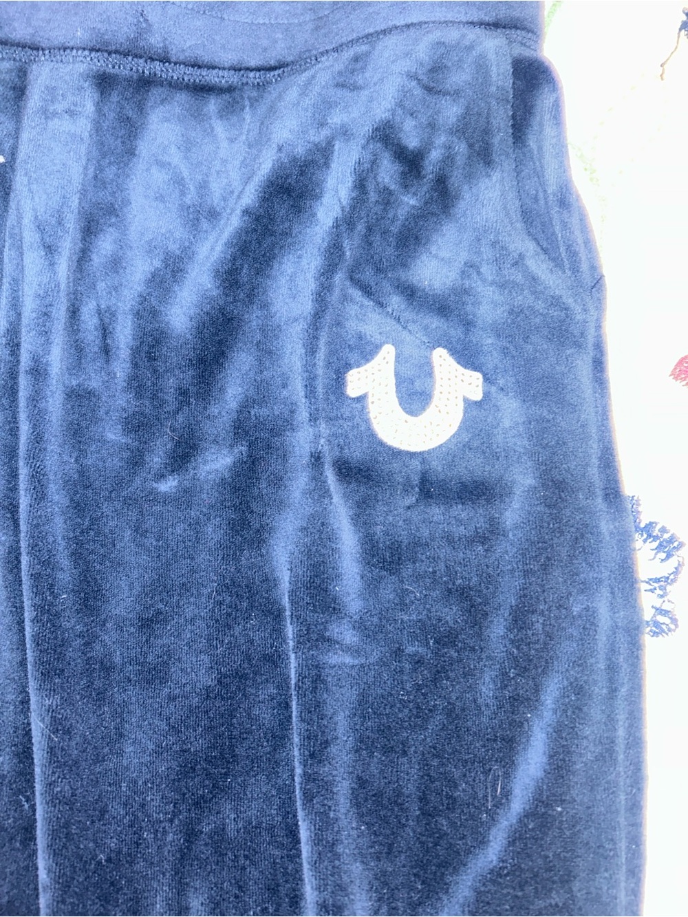 True Religion Navy Women’s Sweatpants - Picture 3 of 5